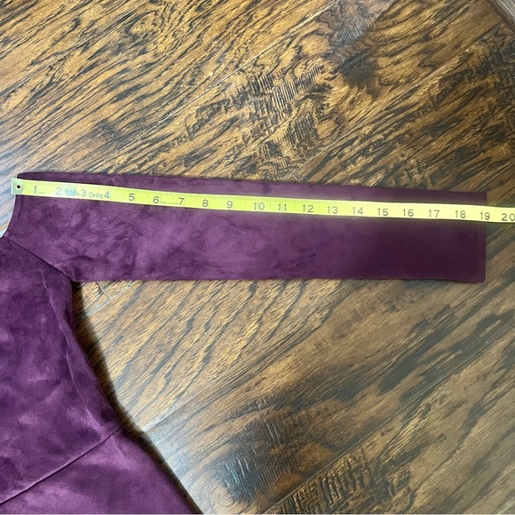 New! Buffalo David Bitton Vegan Suede Off the Dress Regal Plum … - Picture 12 of 14